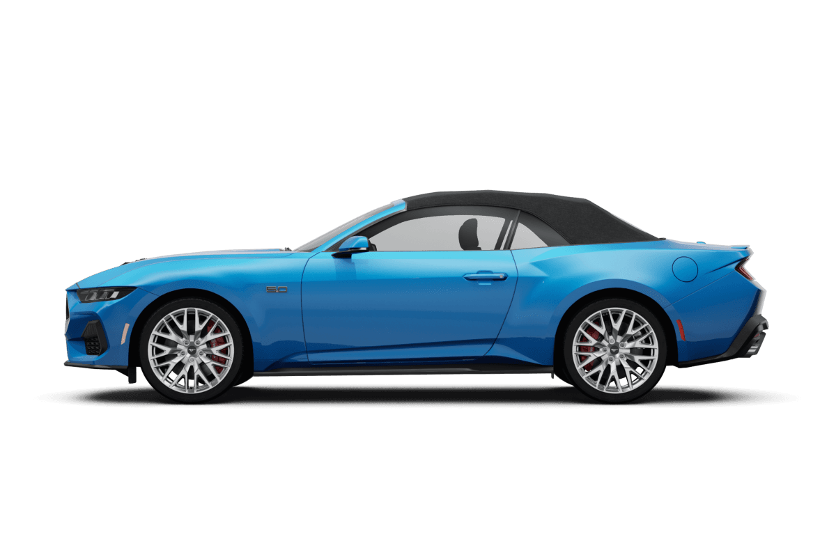 Ford Mustang - Side view Ford Mustang - Side view